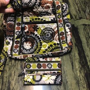 Vera Bradley Cross body and wallet
